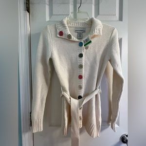 Sweater Project Kids size L, cream color